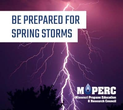 Be prepare for spring storms
