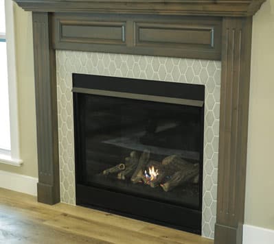 Joplin home fireplace