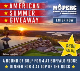 American Summer Giveaway - A round of golf for 4 at Buffalo Ridge Dinner for 4 at Top of the Rock. Enter now! A $600 value.