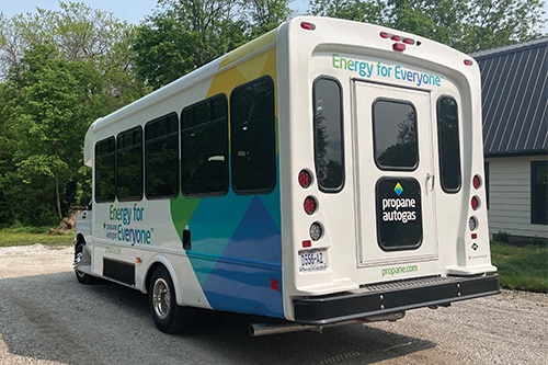 The Energy for Everyone autogas shuttle