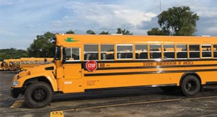 Kansas City propane school bus