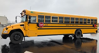 Neosho propane school bus