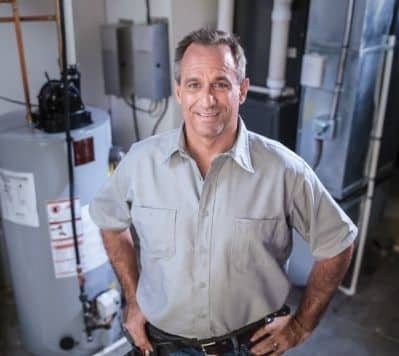 Propane HVAC professional