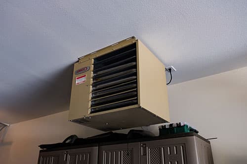 Lennox propane garage heater